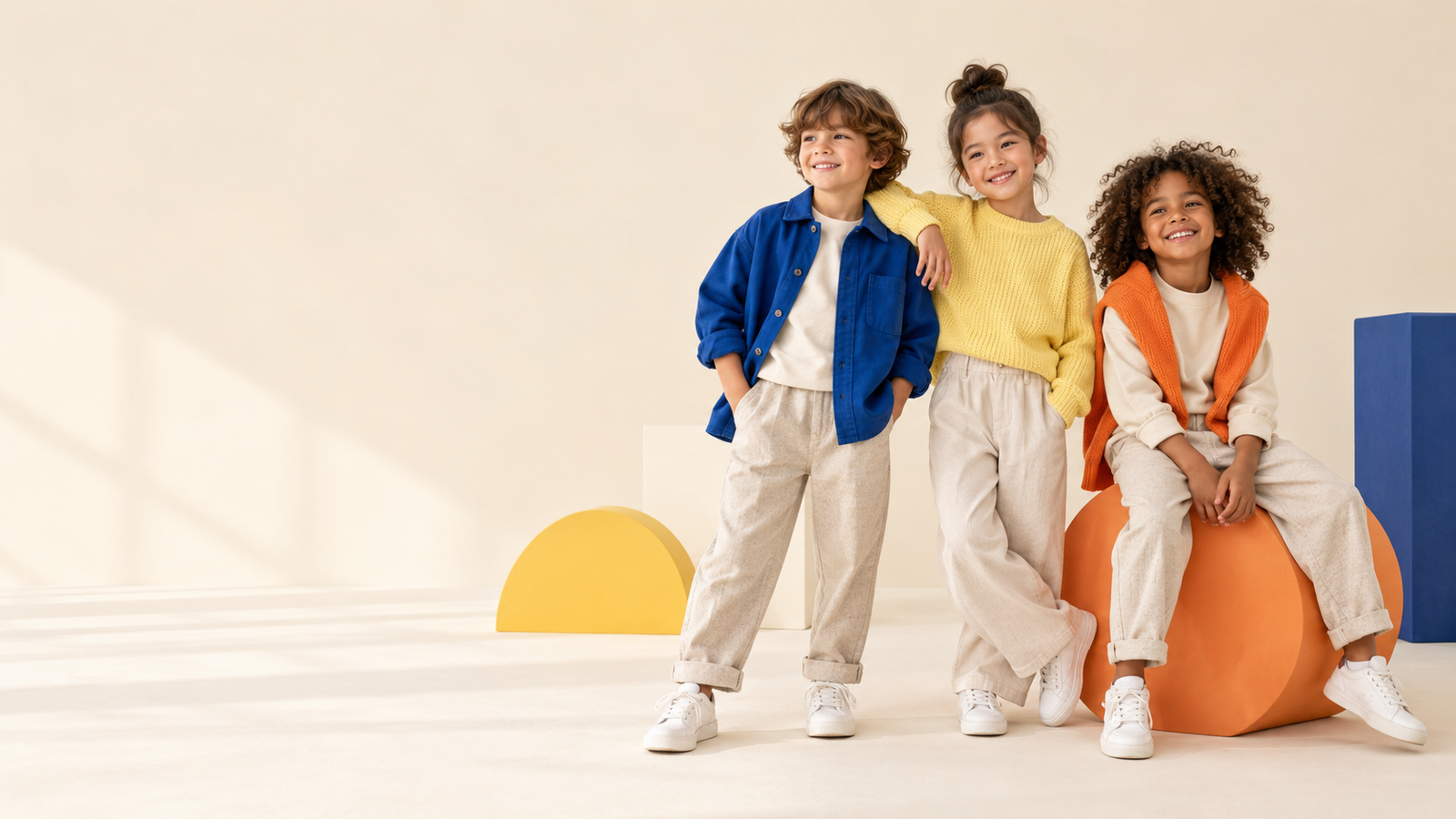 Children in PICO & PINE outfits